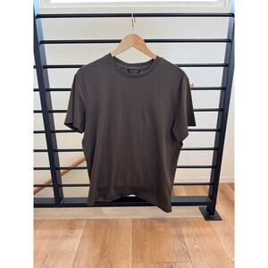 Banana Republic Men’s Luxe Touch Performance Tee – Brown – Size Medium